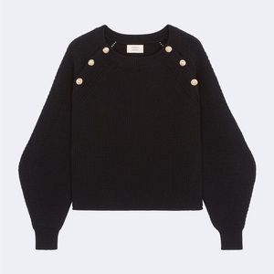 Ba&sh Daia Jumper in Noir